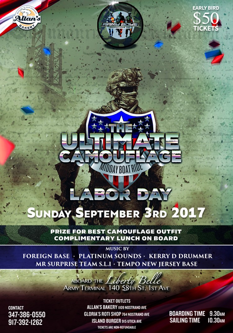 Camflouge Labor Day Weekend 2017